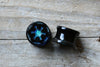 Imperial Double Flare Plugs In Dichroic Blue (Pair)