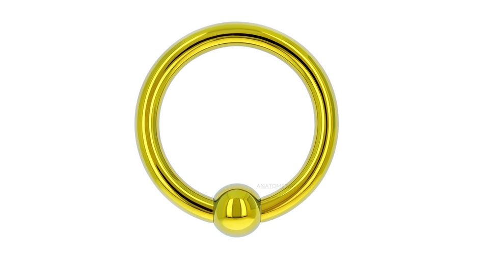 Titanium Ball Closure Ring